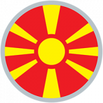 North Macedonia badge