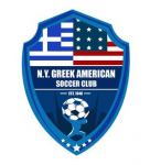 New York Greek American badge