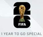 2026 FIFA World Cup: 1 Year to Go badge